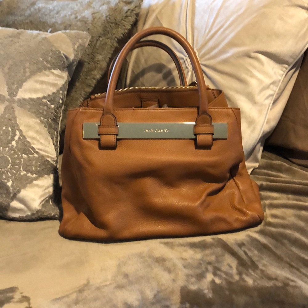 Vince Camuto Tan Satchel Bag